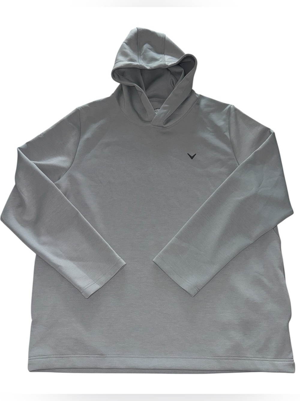 Callaway Swing Tech Light Gray Men's Hooded Long Sleeve Sweatshirt XL